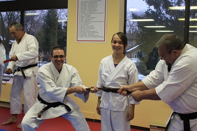 picture of kids training